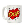 OOF Comic Sound Effect Coffee Mug OOF Comic Sound Effect Coffee Mug