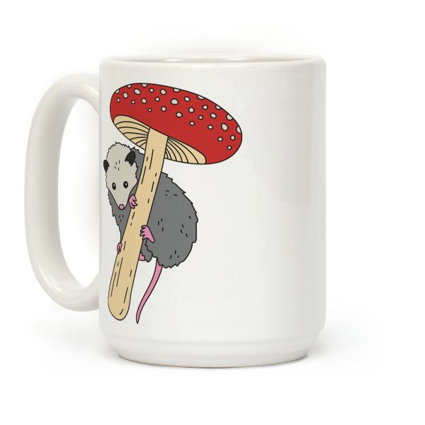 Opossum Mushroom Coffee Mug Opossum Mushroom Coffee Mug