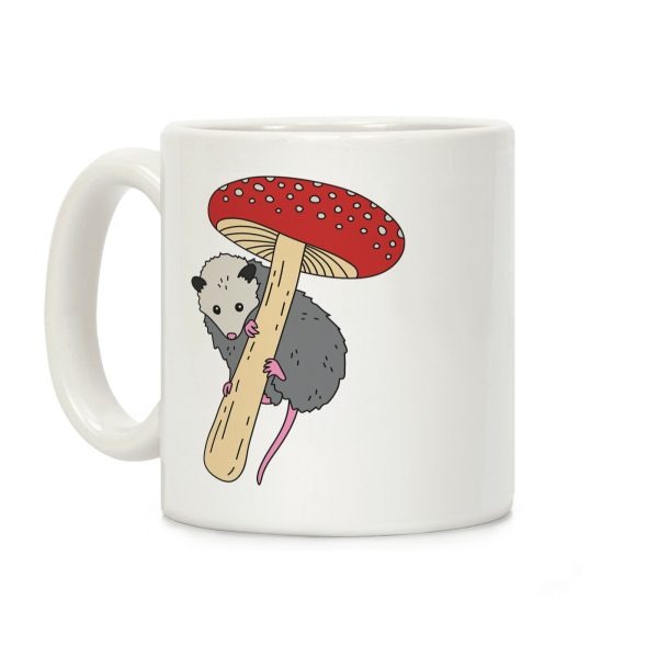 Opossum Mushroom Coffee Mug Opossum Mushroom Coffee Mug