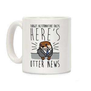 Otter News Coffee Mug
