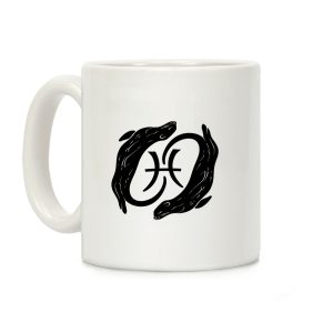 Otterly Emotional Pisces Coffee Mug