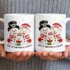 Our 1st Christmas As Parents Snowmen Family - Personalized Custom Coffee Mug - FAM436_MG Our 1st Christmas As Parents Snowmen Family - Personalized Custom Coffee Mug - FAM436_MG