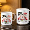 Our 1st Christmas As Parents Snowmen Family - Personalized Custom Coffee Mug - FAM436_MG Our 1st Christmas As Parents Snowmen Family - Personalized Custom Coffee Mug - FAM436_MG