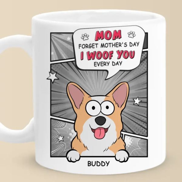 Our Best Dog Mom Ever - Dog & Cat Personalized Custom Mug - Mother's Day, Gift For Pet Owners, Pet Lovers Our Best Dog Mom Ever - Dog & Cat Personalized Custom Mug - Mother's Day, Gift For Pet Owners, Pet Lovers