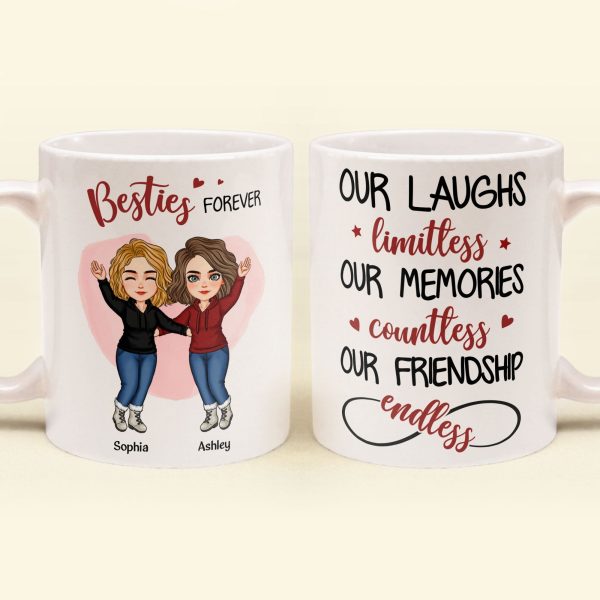Our Friendship Is Endless - Personalized Mug Our Friendship Is Endless - Personalized Mug