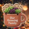 Our Growing Family Succulent Coffee Mug - Personalized Custom Acrylic Ornament, Christmas Gift - GARD024_ACO Our Growing Family Succulent Coffee Mug - Personalized Custom Acrylic Ornament, Christmas Gift - GARD024_ACO