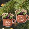 Our Growing Family Succulent Coffee Mug - Personalized Custom Acrylic Ornament, Christmas Gift - GARD024_ACO Our Growing Family Succulent Coffee Mug - Personalized Custom Acrylic Ornament, Christmas Gift - GARD024_ACO