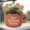 Our Growing Family Succulent Coffee Mug - Personalized Custom Acrylic Ornament, Christmas Gift - GARD024_ACO Our Growing Family Succulent Coffee Mug - Personalized Custom Acrylic Ornament, Christmas Gift - GARD024_ACO