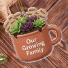 Our Growing Family Succulent Coffee Mug - Personalized Custom Acrylic Ornament, Christmas Gift - GARD024_ACO Our Growing Family Succulent Coffee Mug - Personalized Custom Acrylic Ornament, Christmas Gift - GARD024_ACO
