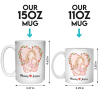 Our Journey Begins With Love - Family Personalized Custom Mug - Mother's Day, Baby Shower Gift, Gift For First Mom Our Journey Begins With Love - Family Personalized Custom Mug - Mother's Day, Baby Shower Gift, Gift For First Mom