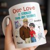 Our Love Is Stronger Than Any Distance Cartoon Couple Mug - Personalized Custom Coffee Mug - CPL1341_MG Our Love Is Stronger Than Any Distance Cartoon Couple Mug - Personalized Custom Coffee Mug - CPL1341_MG