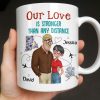 Our Love Is Stronger Than Any Distance Cartoon Couple Mug - Personalized Custom Coffee Mug - CPL1341_MG Our Love Is Stronger Than Any Distance Cartoon Couple Mug - Personalized Custom Coffee Mug - CPL1341_MG