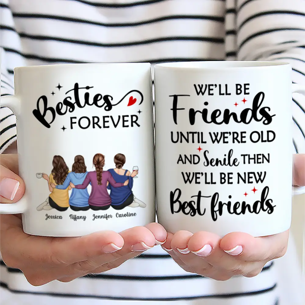 Our Memories Are Countless Our Friendship Is Endless - Personalized Mug Our Memories Are Countless Our Friendship Is Endless - Personalized Mug