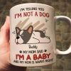 Our Mom Said We're Babies - Personalized Mug Our Mom Said We're Babies - Personalized Mug