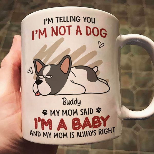 Our Mom Said We're Babies - Personalized Mug Our Mom Said We're Babies - Personalized Mug