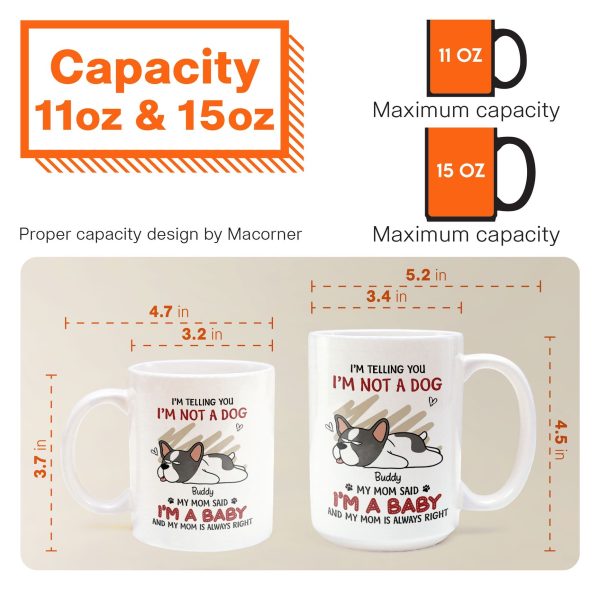 Our Mom Said We're Babies - Personalized Mug Our Mom Said We're Babies - Personalized Mug