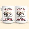 Our Mom Said We're Babies - Personalized Mug Our Mom Said We're Babies - Personalized Mug