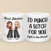 Our Vibe Is Unmatched - Bestie Personalized Custom Mug - Christmas Gift For Best Friends, BFF, Sisters Our Vibe Is Unmatched - Bestie Personalized Custom Mug - Christmas Gift For Best Friends, BFF, Sisters