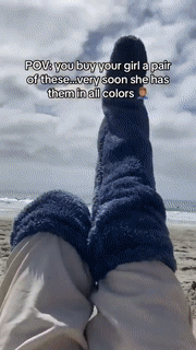 Over Knee High Fuzzy Socks Over Knee High Fuzzy Socks