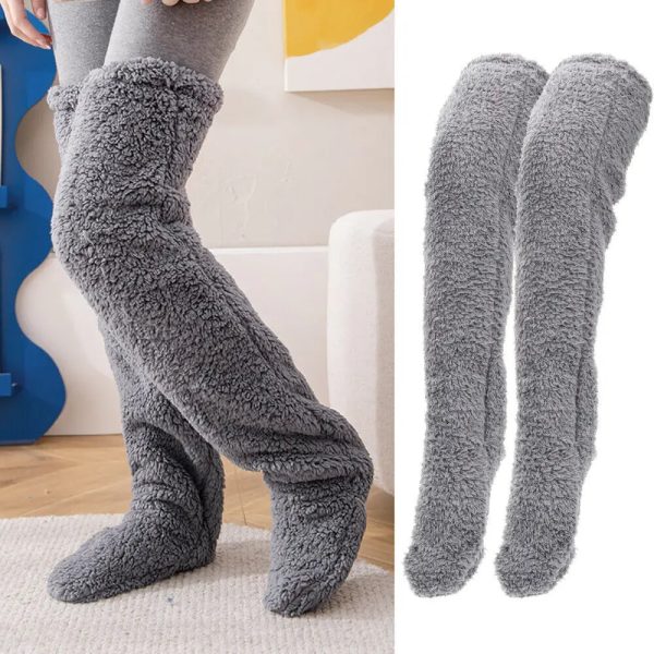 Over Knee High Fuzzy Socks Over Knee High Fuzzy Socks