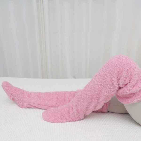 Over Knee High Fuzzy Socks Over Knee High Fuzzy Socks