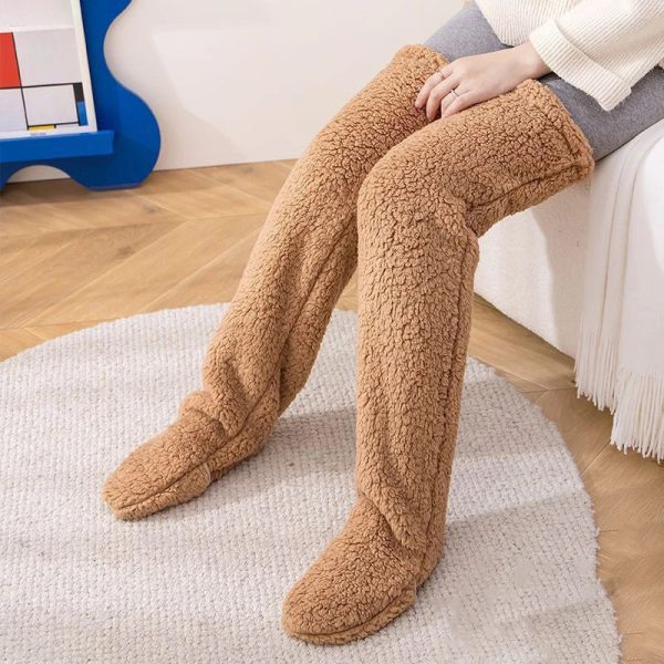 Over Knee High Fuzzy Socks Over Knee High Fuzzy Socks