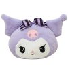 Oversized Kuromi & Melody Plush Pillow - Cute Cartoon Cushion Gift
