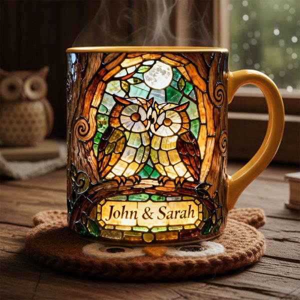 Owl Couple Valentine Coffee Mug - Personalized Gifts For Couple 03hyta160126 Owl Couple Valentine Coffee Mug - Personalized Gifts For Couple 03hyta160126