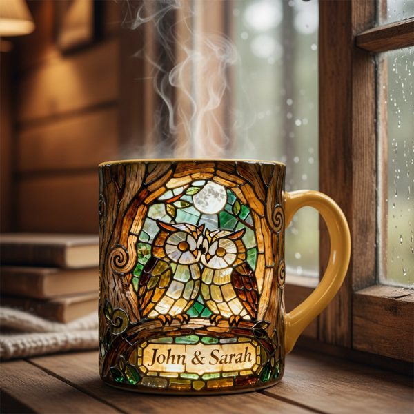 Owl Couple Valentine Coffee Mug - Personalized Gifts For Couple 03hyta160126 Owl Couple Valentine Coffee Mug - Personalized Gifts For Couple 03hyta160126