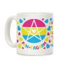 Pan-tagram (Pansexual Pentagram) Coffee Mug Pan-tagram (Pansexual Pentagram) Coffee Mug