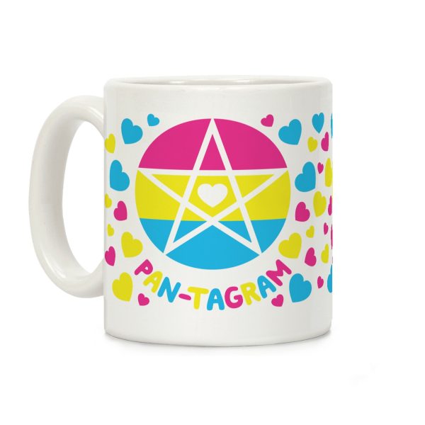 Pan-tagram (Pansexual Pentagram) Coffee Mug Pan-tagram (Pansexual Pentagram) Coffee Mug