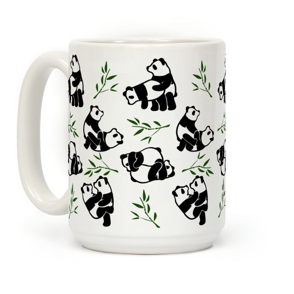 Pandas in Various Sexual Positions Coffee Mug Pandas in Various Sexual Positions Coffee Mug