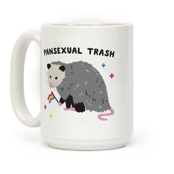 Pansexual Trash Opossum Coffee Mug