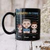 Papa The Bad Influence Personalized Coffee Mug, Gift For Grandpa, Father's Day Gift Papa The Bad Influence Personalized Coffee Mug, Gift For Grandpa, Father's Day Gift