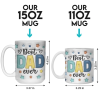 Papa, You Are My Anchor In A Stormy Sea - Family Personalized Custom 3D Inflated Effect Printed Mug - Father's Day, Gift For Dad Papa, You Are My Anchor In A Stormy Sea - Family Personalized Custom 3D Inflated Effect Printed Mug - Father's Day, Gift For Dad