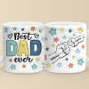 Papa, You Are My Anchor In A Stormy Sea - Family Personalized Custom 3D Inflated Effect Printed Mug - Father's Day, Gift For Dad Papa, You Are My Anchor In A Stormy Sea - Family Personalized Custom 3D Inflated Effect Printed Mug - Father's Day, Gift For Dad