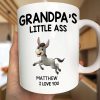 Papa's Little Donkeys - Personalized Mug Papa's Little Donkeys - Personalized Mug