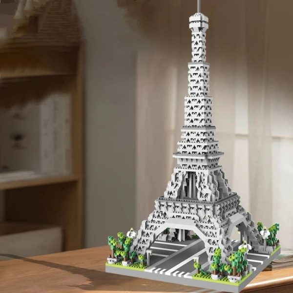 Paris Tower Street View Building Block Paris Tower Street View Building Block