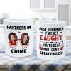 Partner In Crime Besties Funny Friendship Gift Best Friend Personalized Mug Partner In Crime Besties Funny Friendship Gift Best Friend Personalized Mug