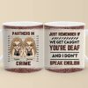 Partners In Crime - Bestie Personalized Custom Mug - Gift For Best Friends, BFF, Sisters Partners In Crime - Bestie Personalized Custom Mug - Gift For Best Friends, BFF, Sisters