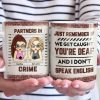 Partners In Crime - Bestie Personalized Custom Mug - Gift For Best Friends, BFF, Sisters Partners In Crime - Bestie Personalized Custom Mug - Gift For Best Friends, BFF, Sisters