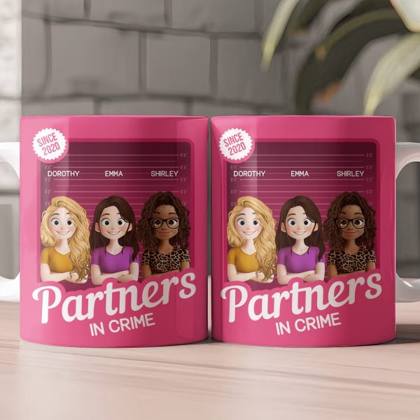 Partners In Crime Toy Box - Gift For Besties, Friend, BFF - Personalized Mug Partners In Crime Toy Box - Gift For Besties, Friend, BFF - Personalized Mug