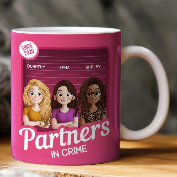 Partners In Crime Toy Box - Gift For Besties, Friend, BFF - Personalized Mug Partners In Crime Toy Box - Gift For Besties, Friend, BFF - Personalized Mug