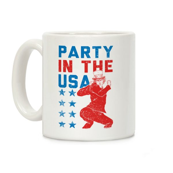 Party In The USA Uncle Sam Coffee Mug Party In The USA Uncle Sam Coffee Mug