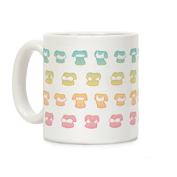 Pastel Boobs Coffee Mug Pastel Boobs Coffee Mug