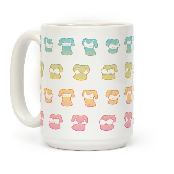 Pastel Boobs Coffee Mug Pastel Boobs Coffee Mug