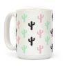 Pastel Cactus Coffee Mug Pastel Cactus Coffee Mug