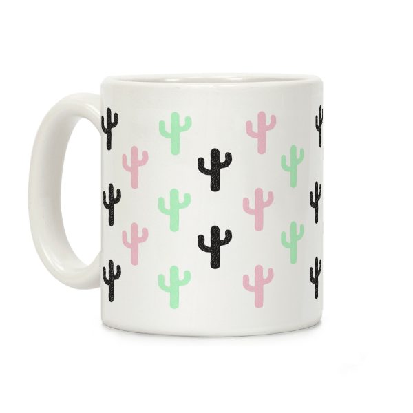 Pastel Cactus Coffee Mug Pastel Cactus Coffee Mug