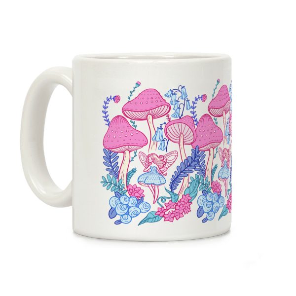 Pastel Fairy Garden Coffee Mug Pastel Fairy Garden Coffee Mug