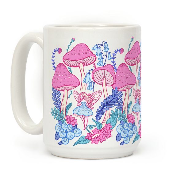 Pastel Fairy Garden Coffee Mug Pastel Fairy Garden Coffee Mug